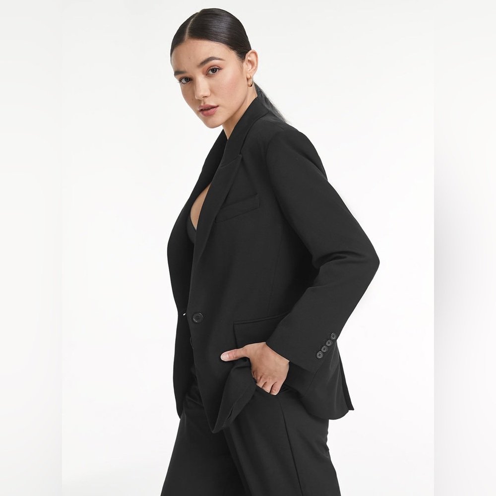 Single Button Casual Blazer